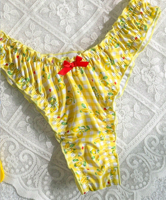 Split Two Piece Swimsuit Set Women Summer Swimming Bikini