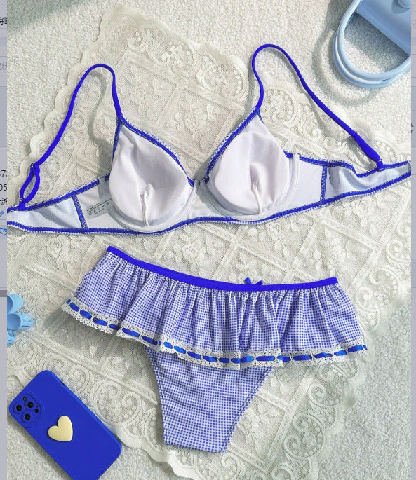 Fission Backless Swimsuit Dress for Women One-Piece Mini Swimwear