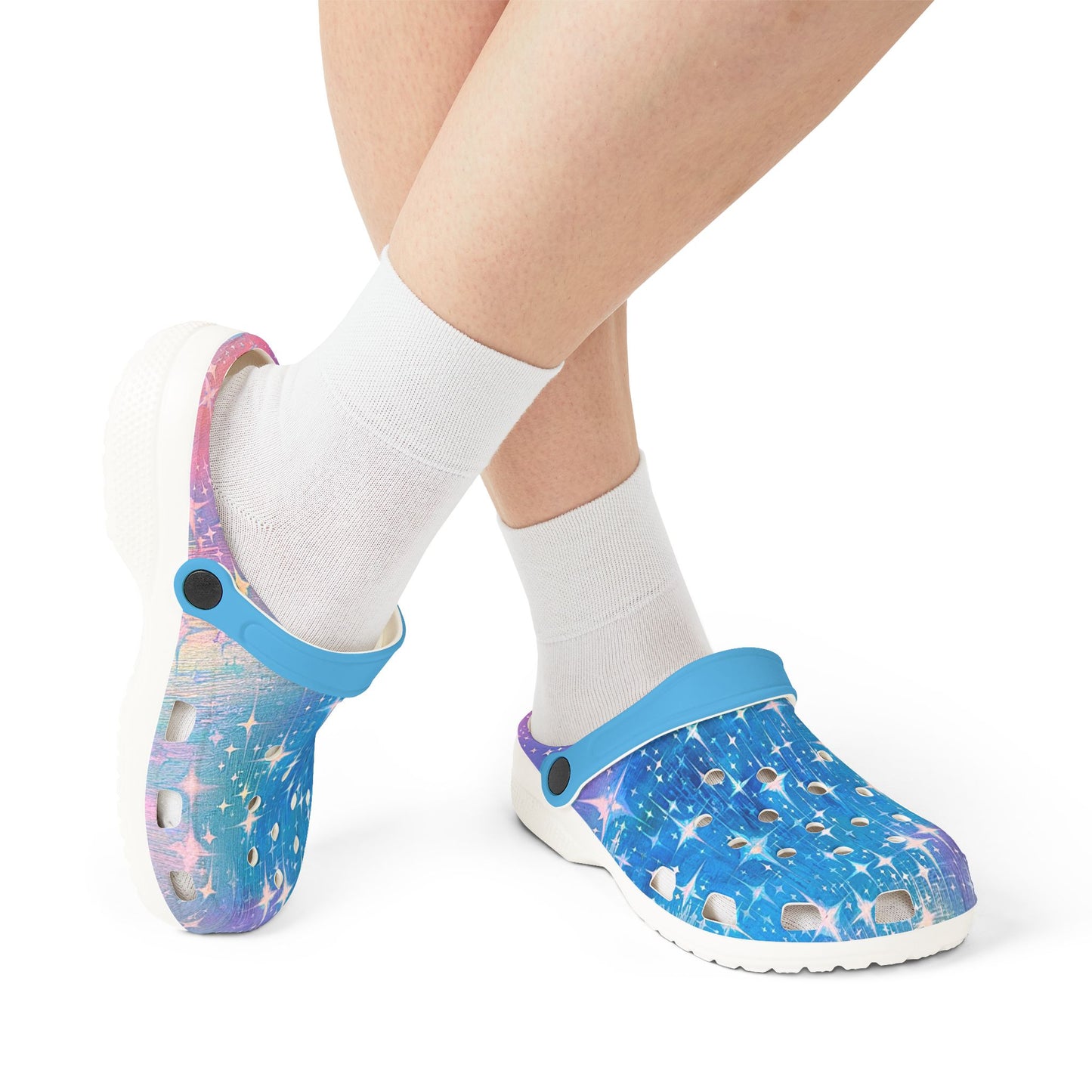 Starry Night Foam Shoes Stylish Lightweight Clogs Everyday Use