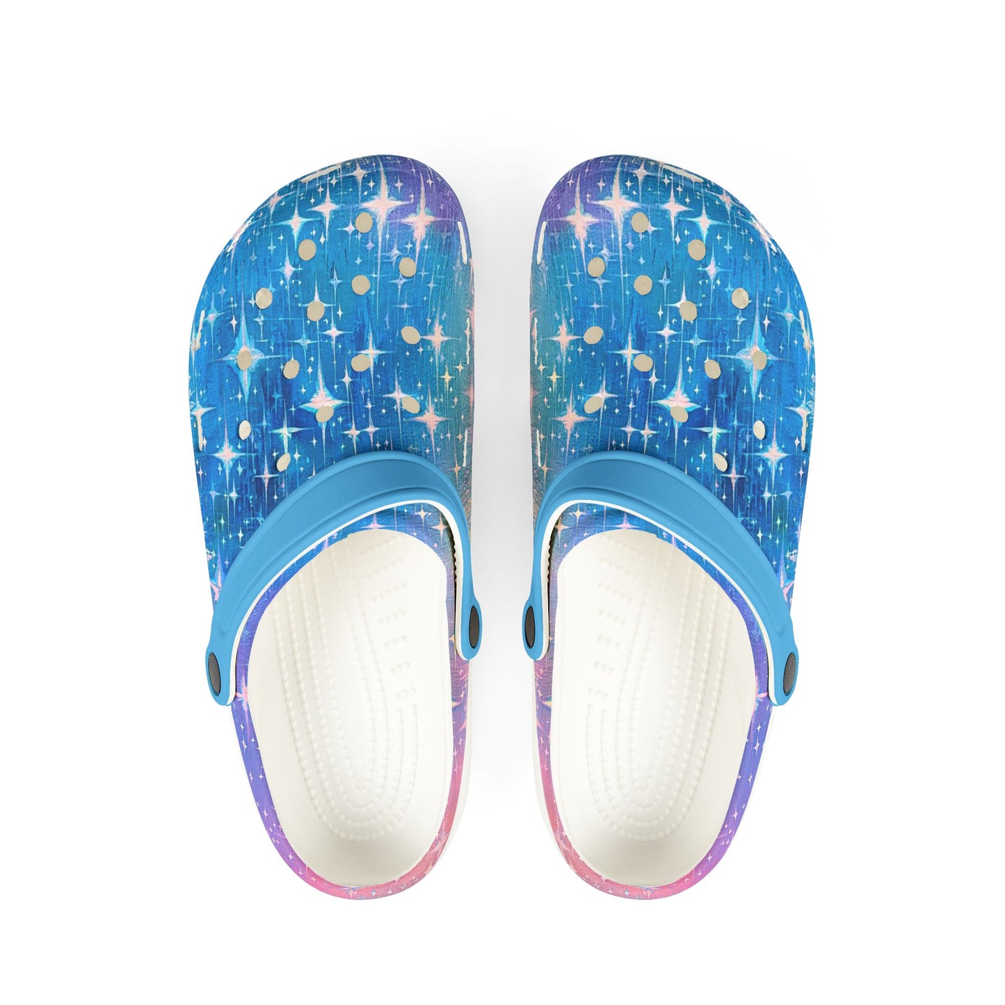 Starry Night Foam Shoes Stylish Lightweight Clogs Everyday Use