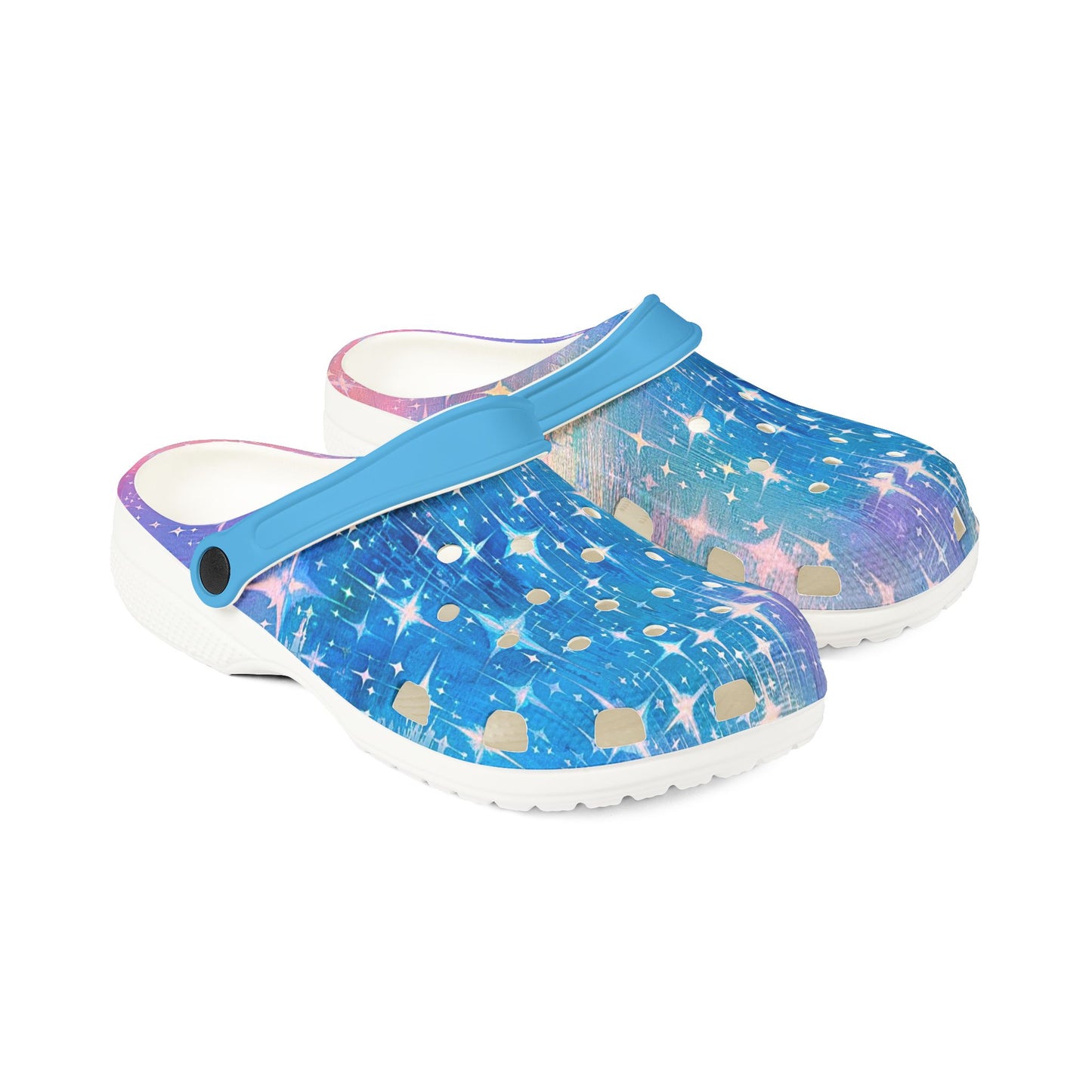 Starry Night Foam Shoes Stylish Lightweight Clogs Everyday Use